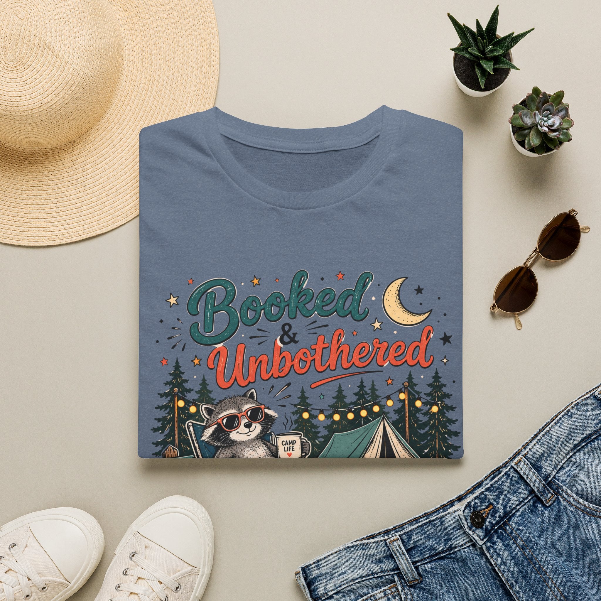 Booked and unbothered T-shirt