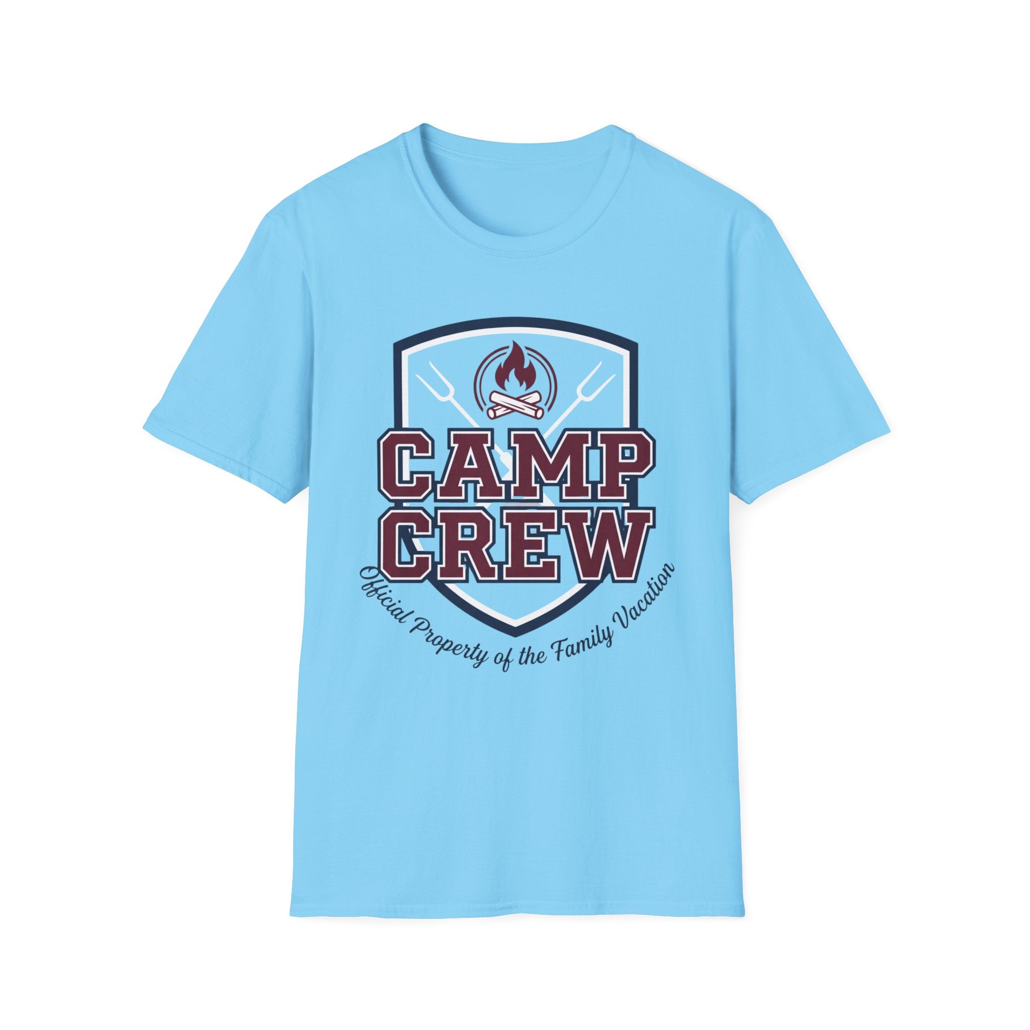 Camp Crew Official Property of the Family Vacation T-shirt