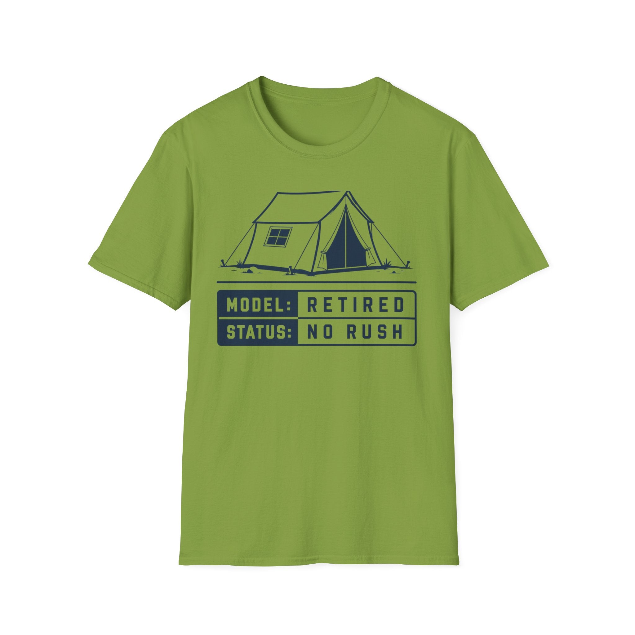 Retired No Rush Tent T-shirt