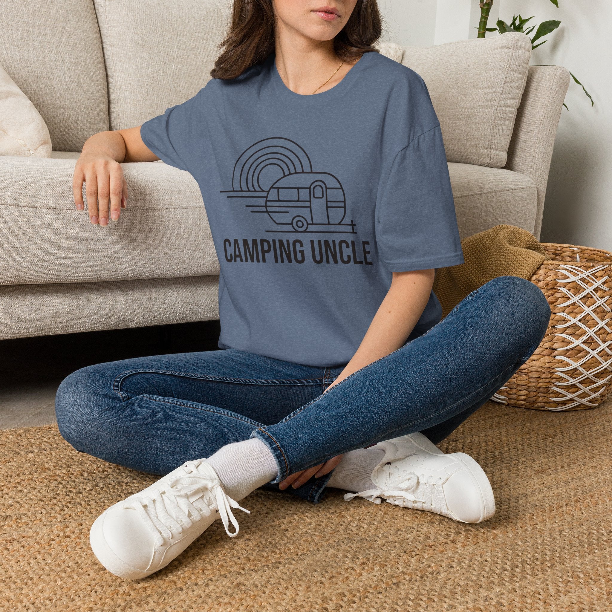 Camping Uncle T-shirt