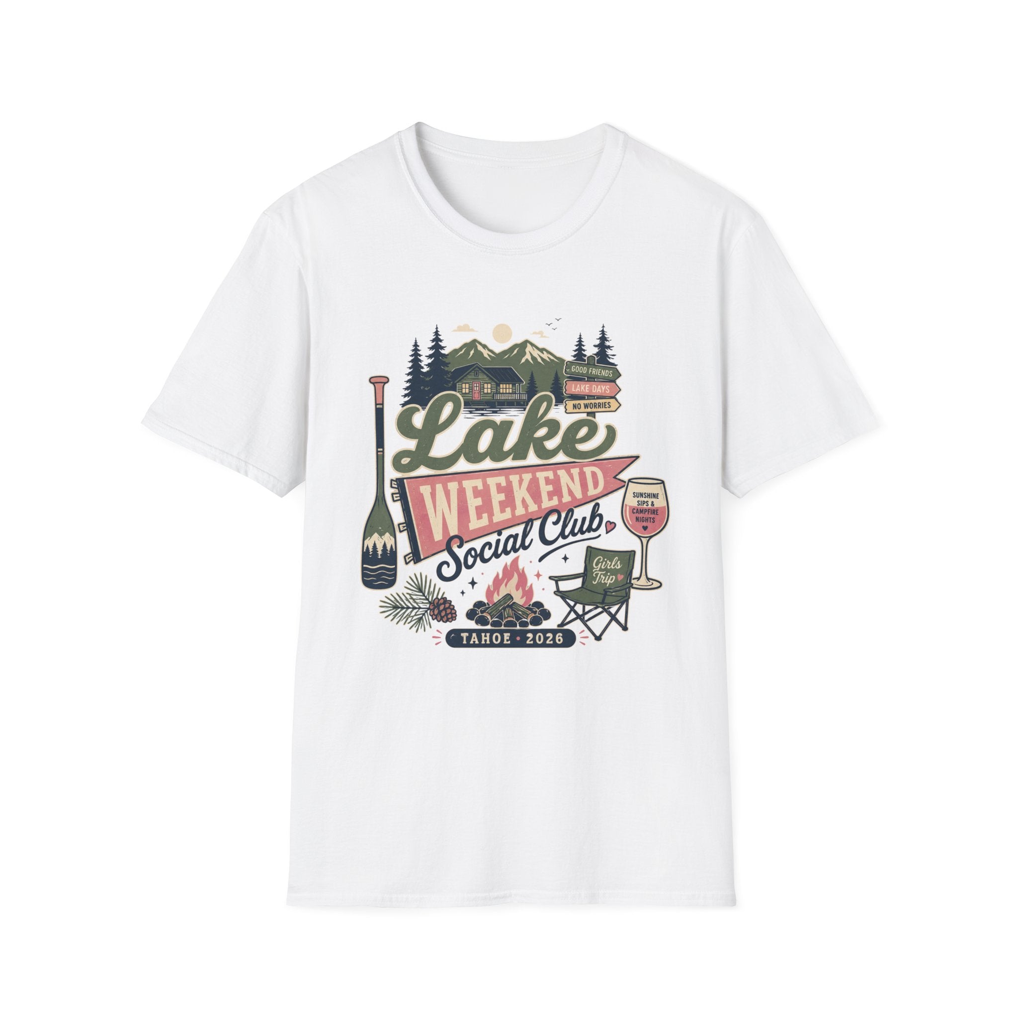Lake Weekend Social Club T-shirt