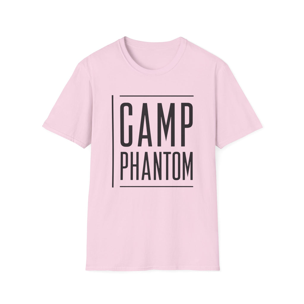 Camp phantom text T-shirt