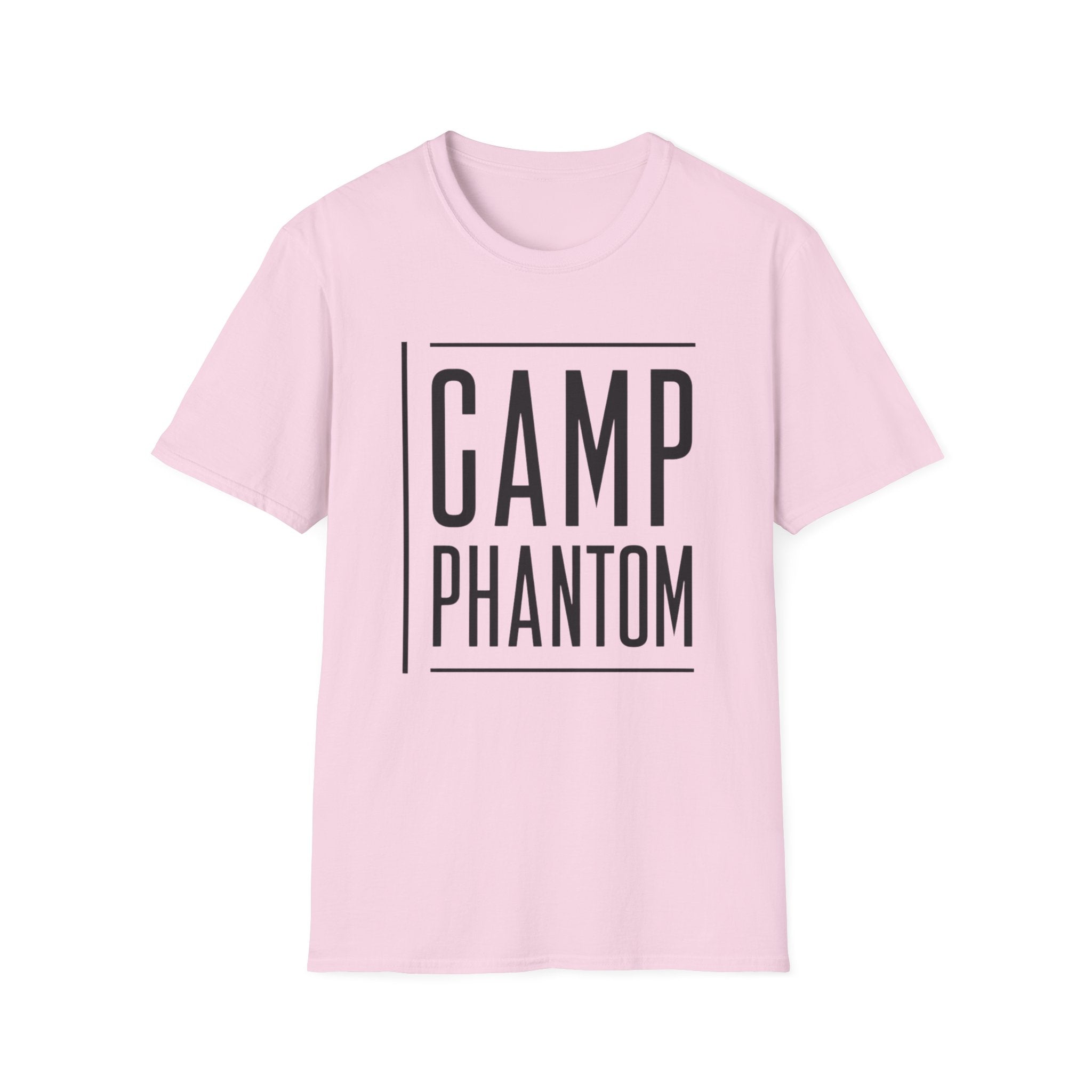 Camp phantom text T-shirt