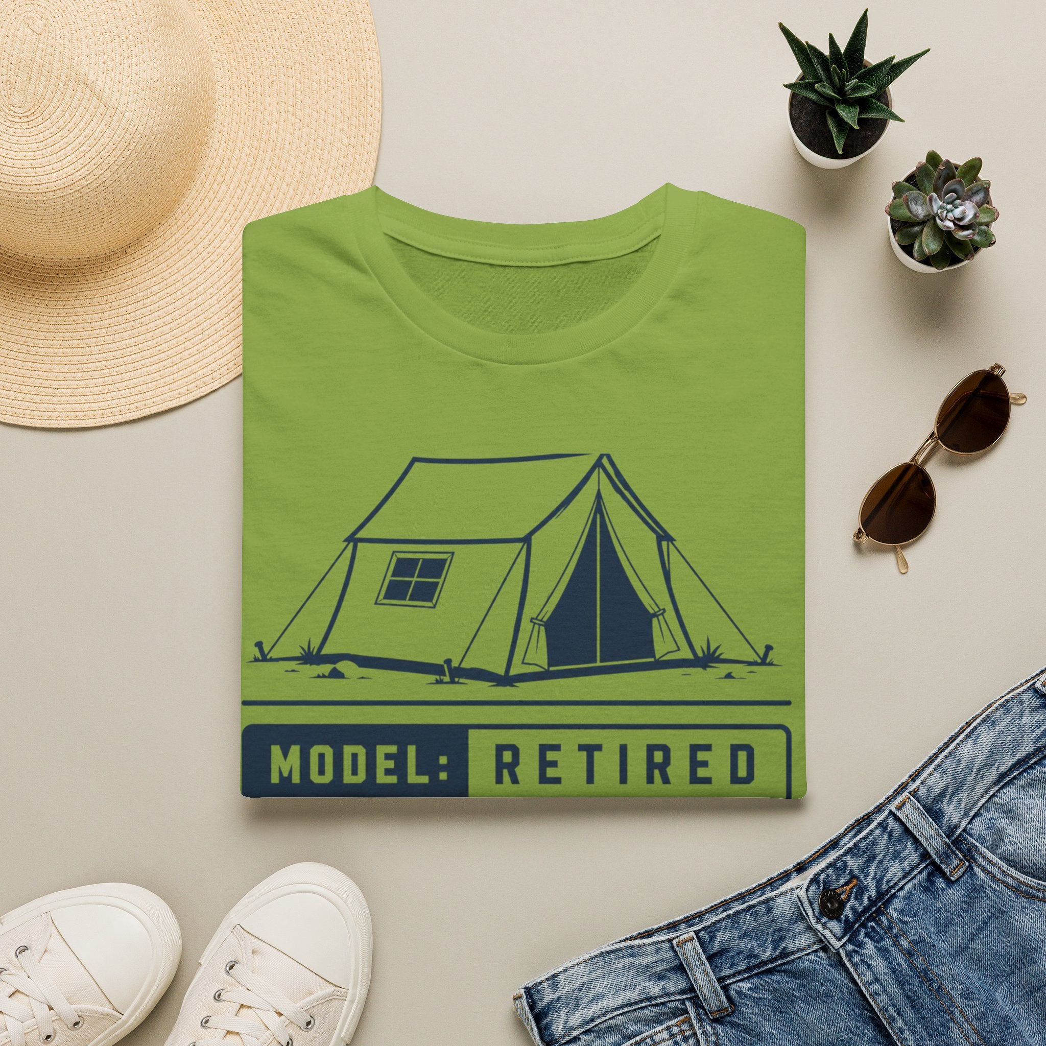 Retired No Rush Tent T-shirt
