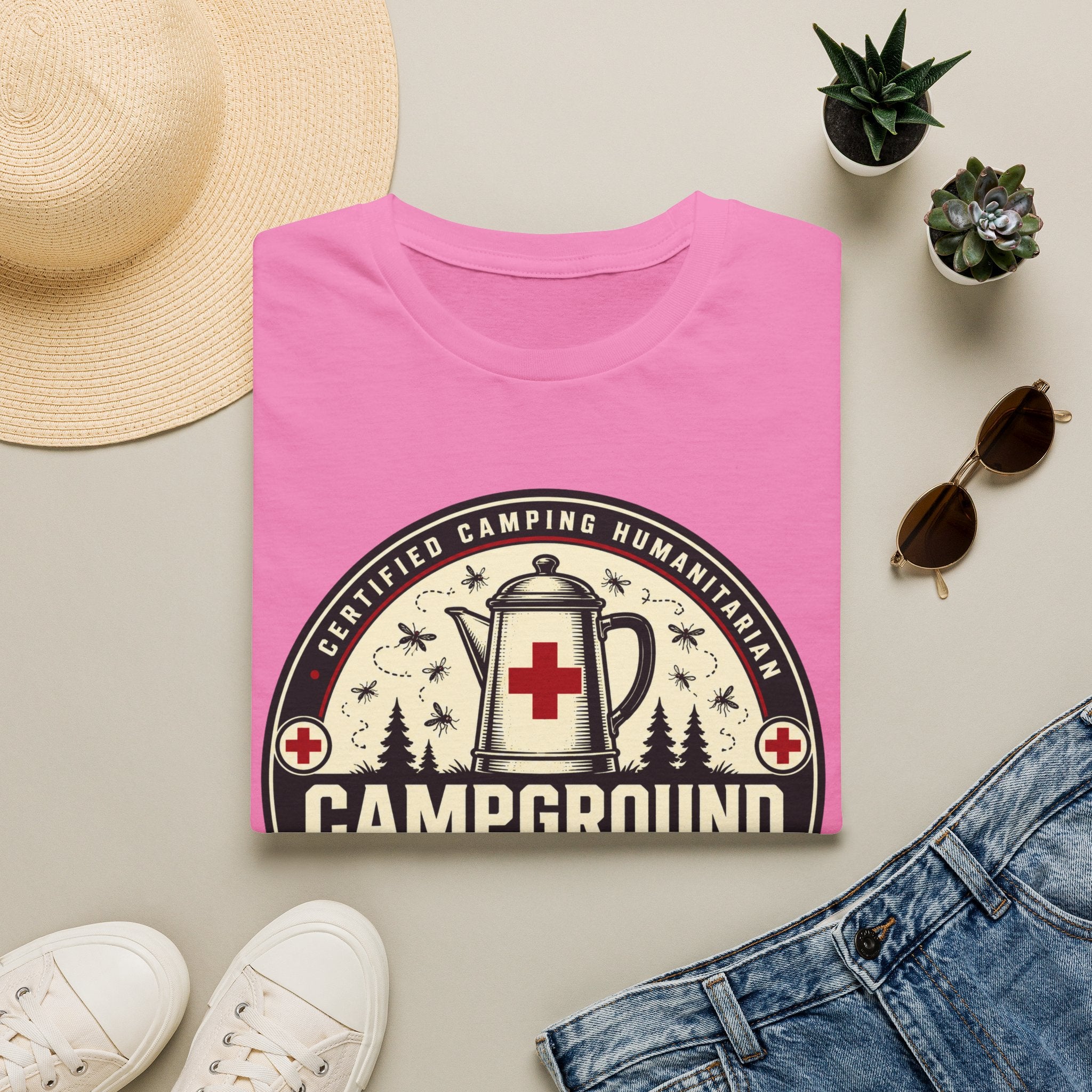 Certified Camping Humanitarian T-shirt