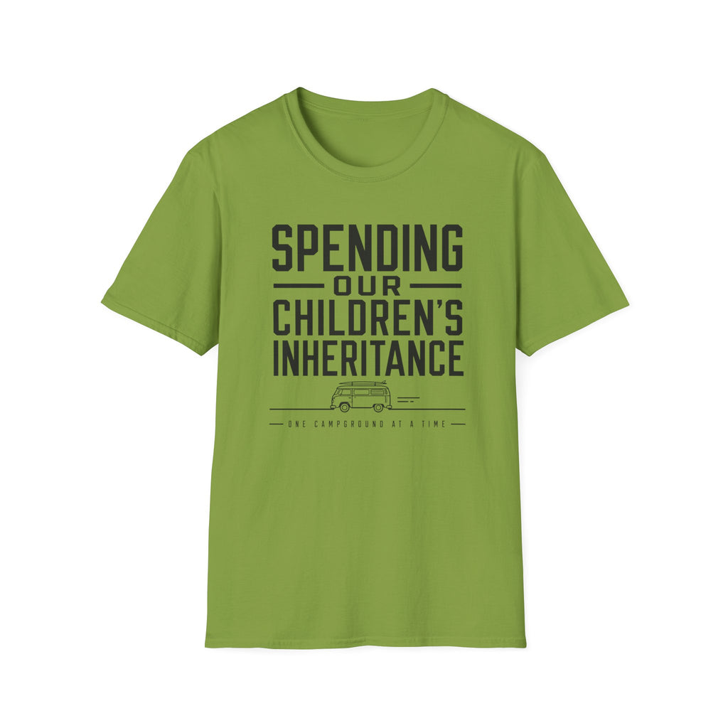 Spending Our Children's Inheritance T-shirt EDITION 2025