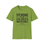 Spending Our Children's Inheritance T-shirt EDITION 2025
