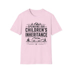 Spending Our Children's Inheritance T-shirt