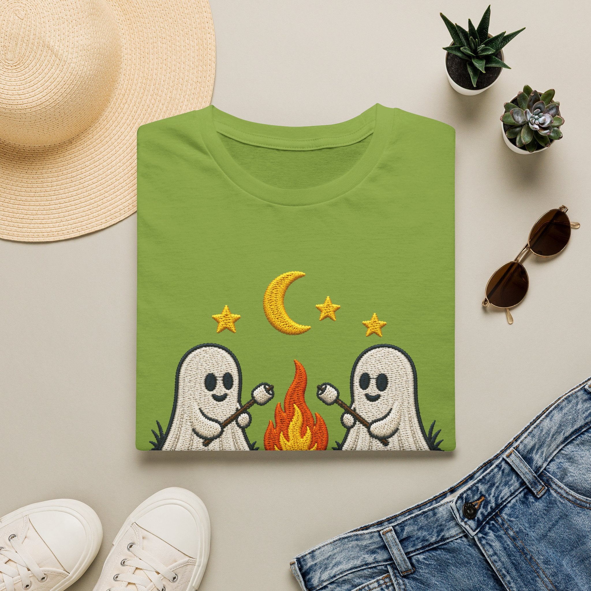 Cozy Camp Club Brodded  T-shirt EDITION 2025
