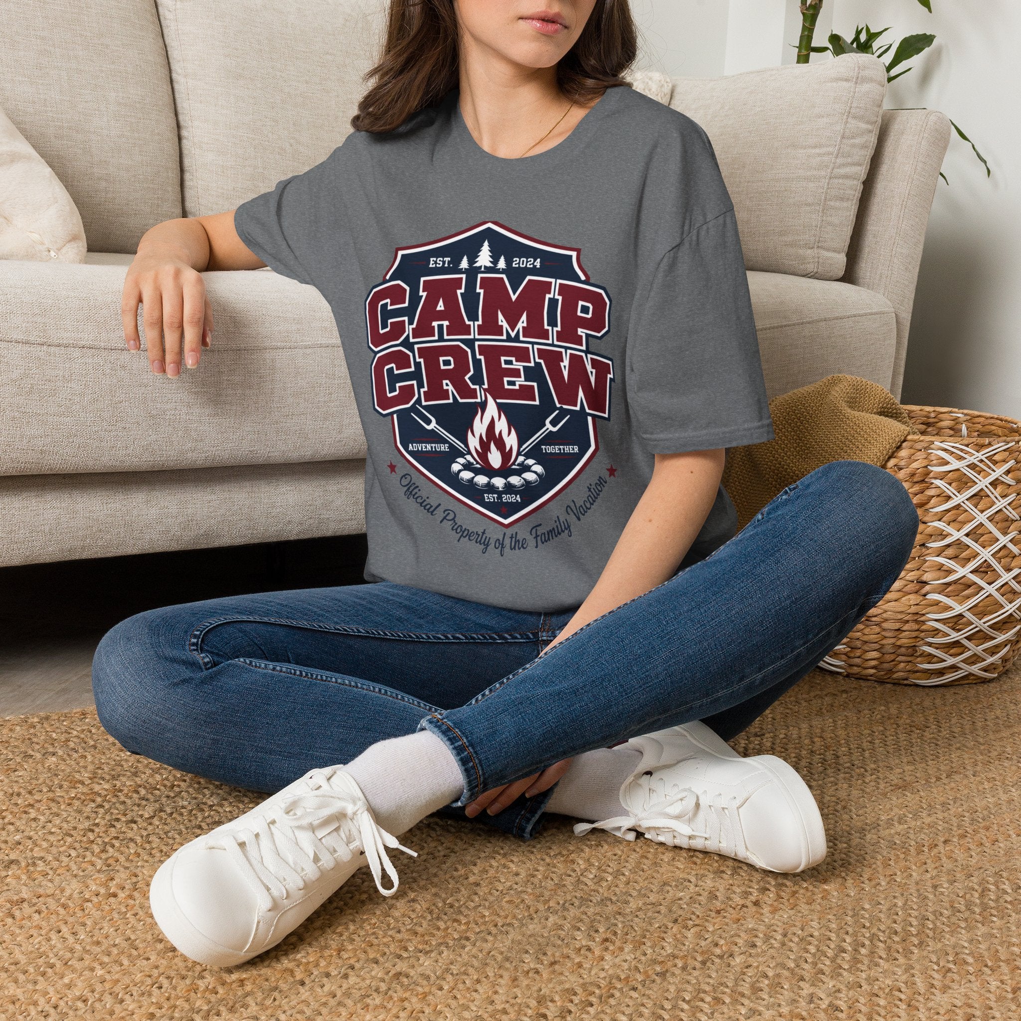 camp crew adventure together 2024T-shirt
