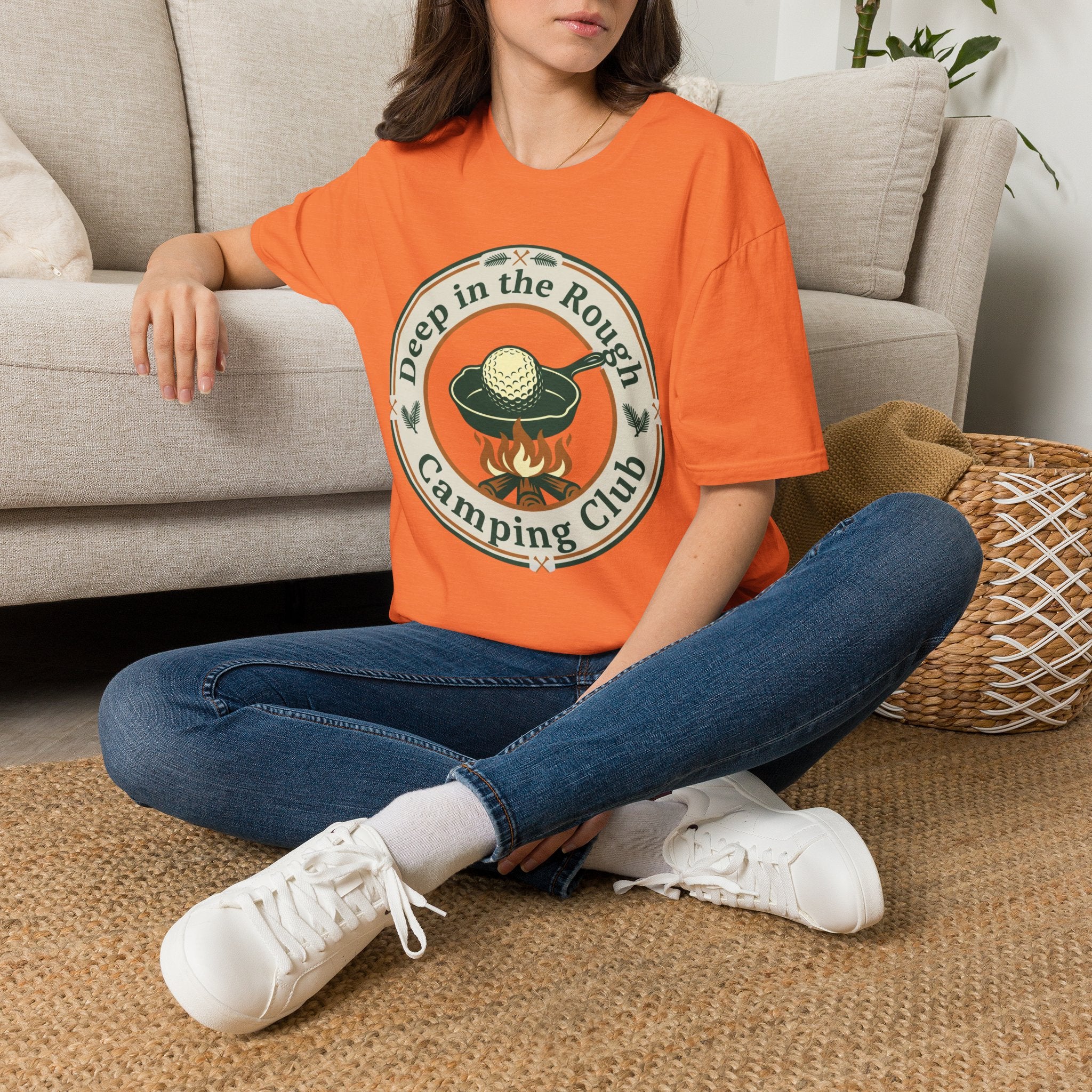 Deep In The Rough Camping Club T-shirt EDITION 2