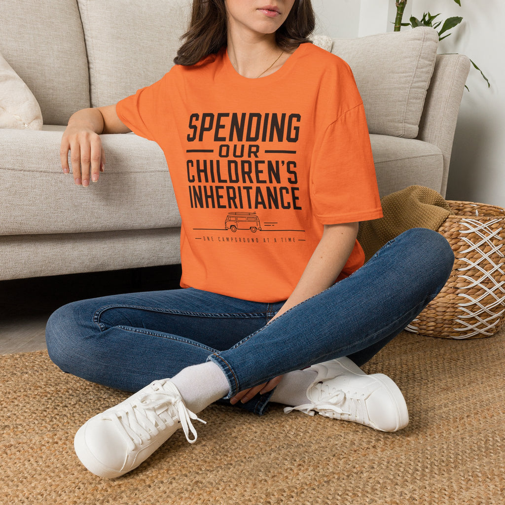 Spending Our Children's Inheritance T-shirt EDITION 2025
