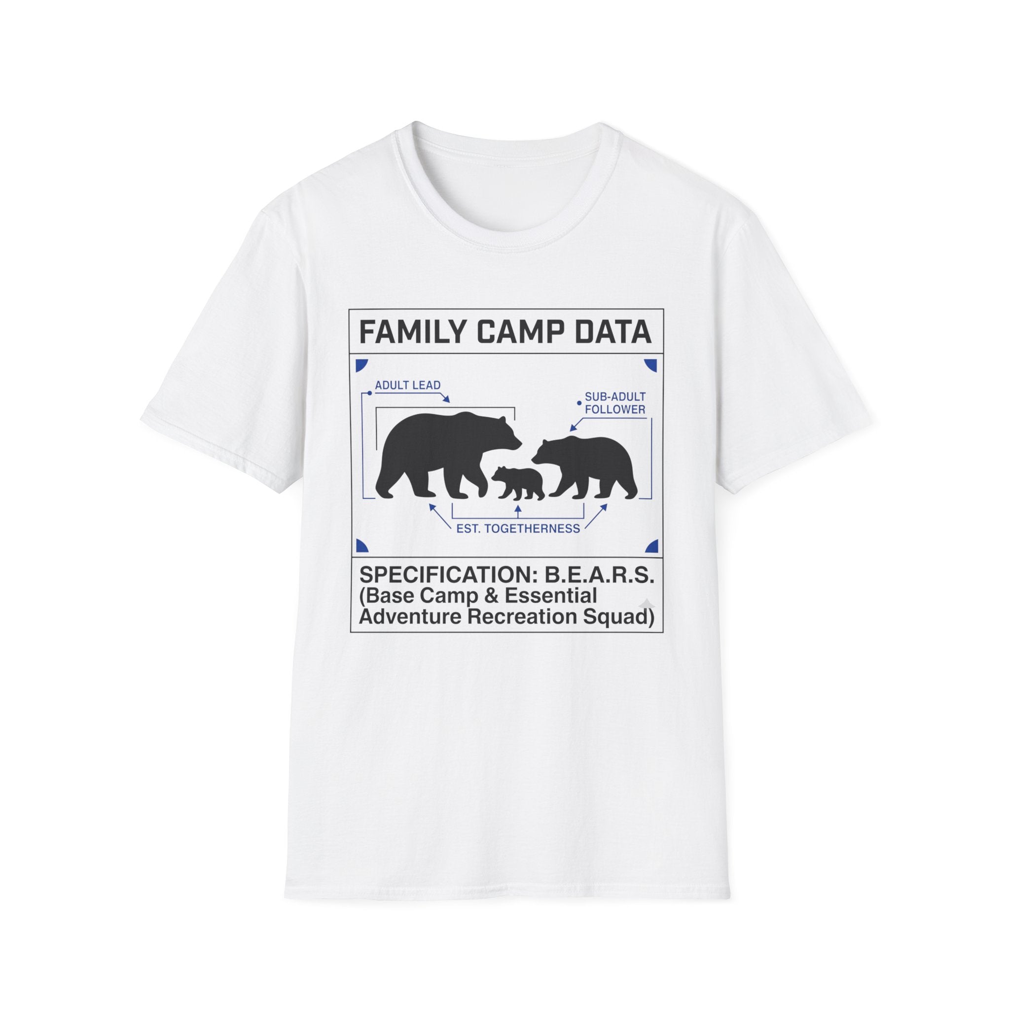 Family Camp Data Bears T-shirt