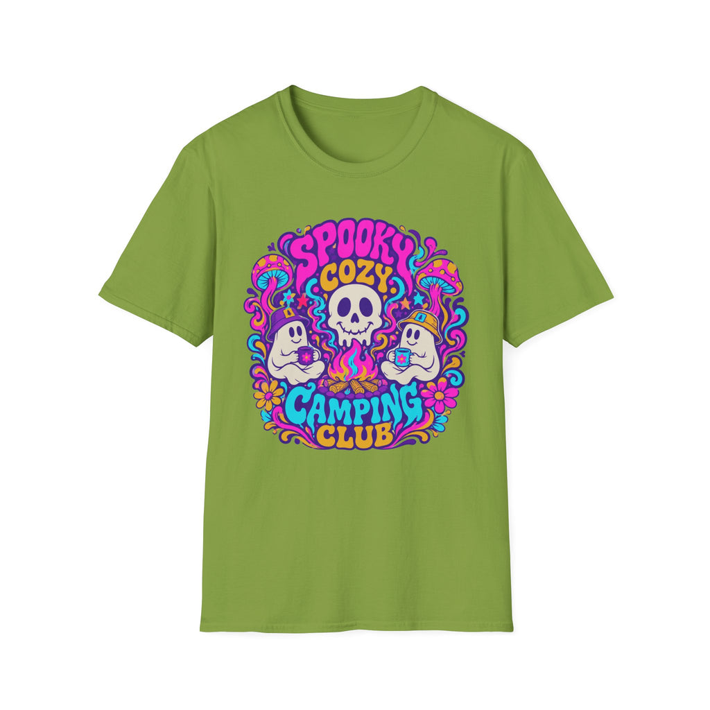 Spooky Cozy Camping Club T-shirt EDITION 2