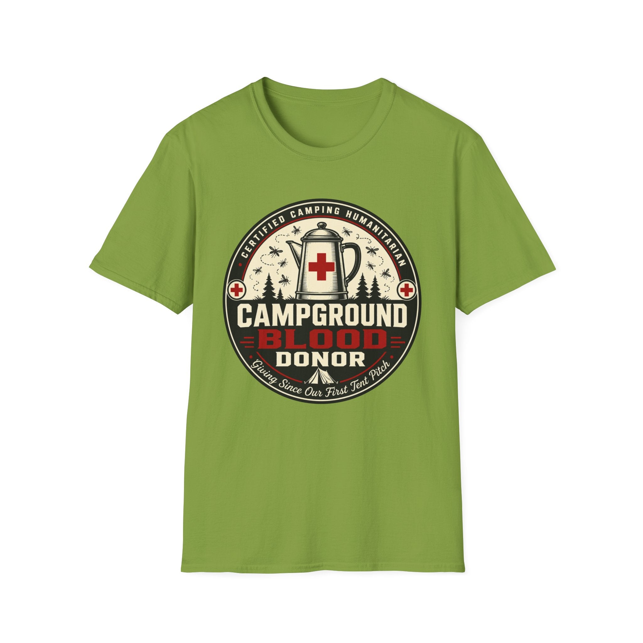 Certified Camping Humanitarian T-shirt