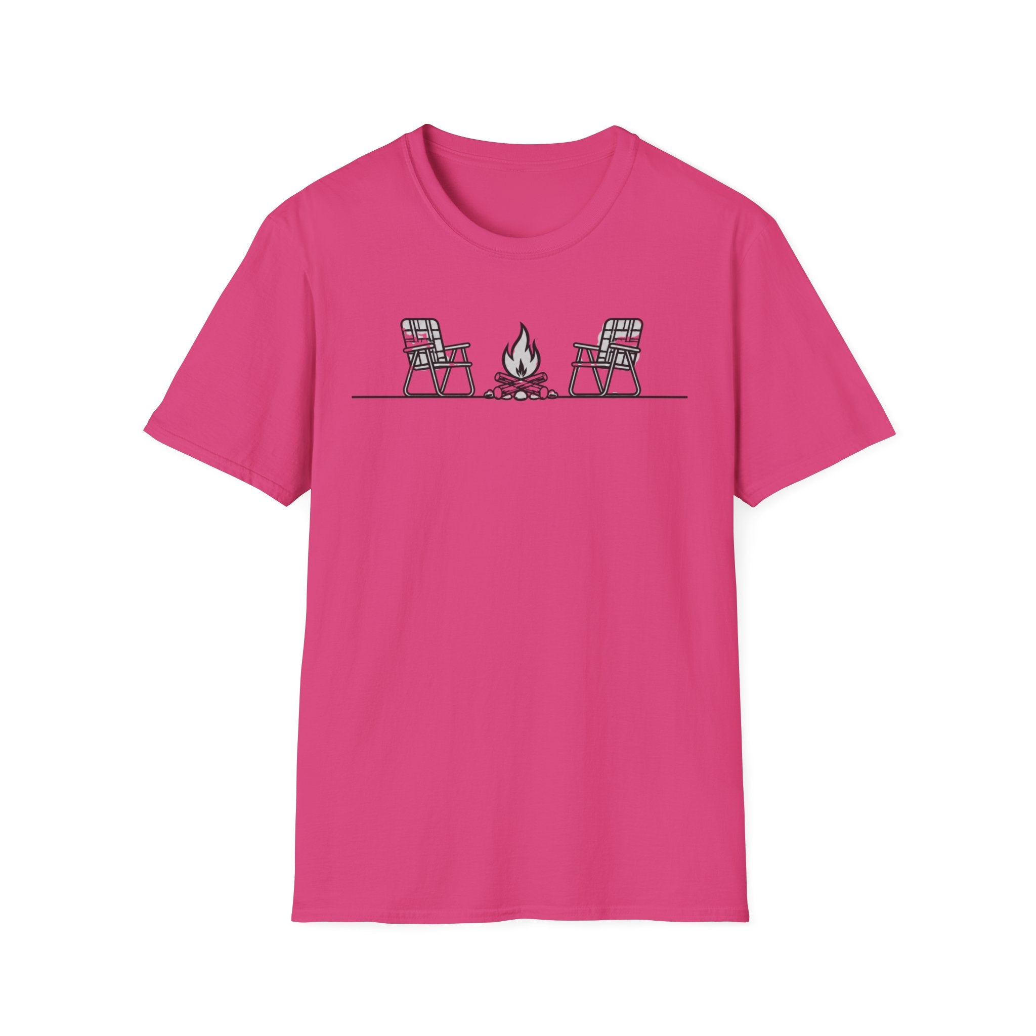 Chairs and Camp FIre T-shirt