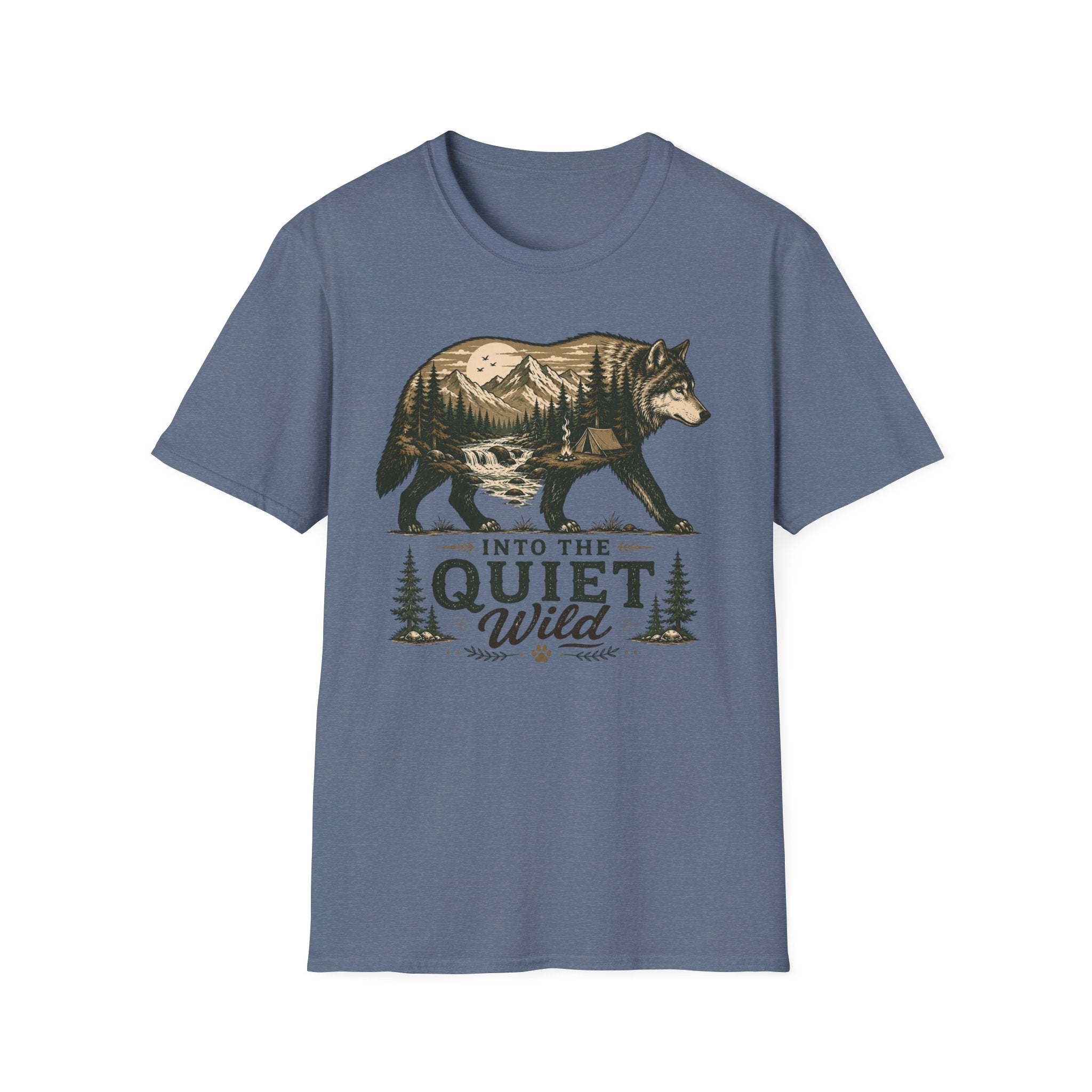 Wolf Into The Quiet Wild T-shirt