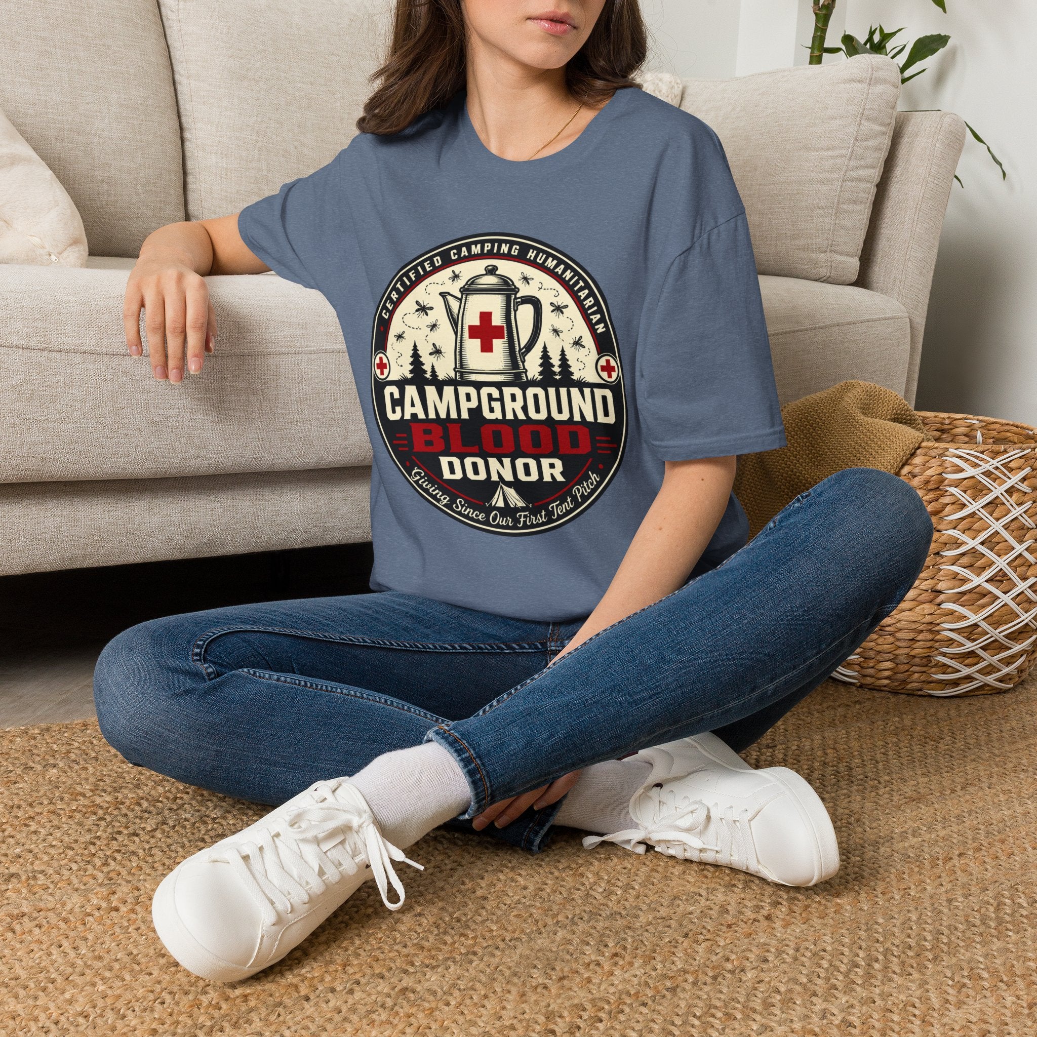 Certified Camping Humanitarian T-shirt