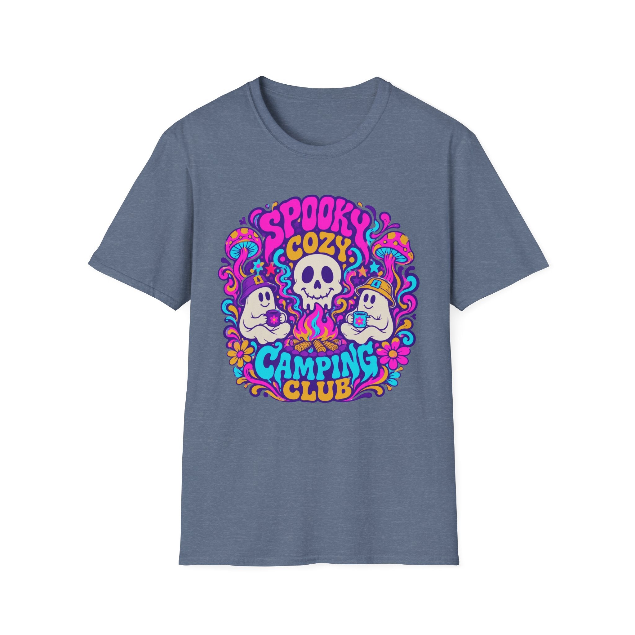 Spooky Cozy Camping Club T-shirt EDITION 2