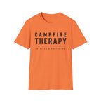 Campfire Therapy Text T-shirt