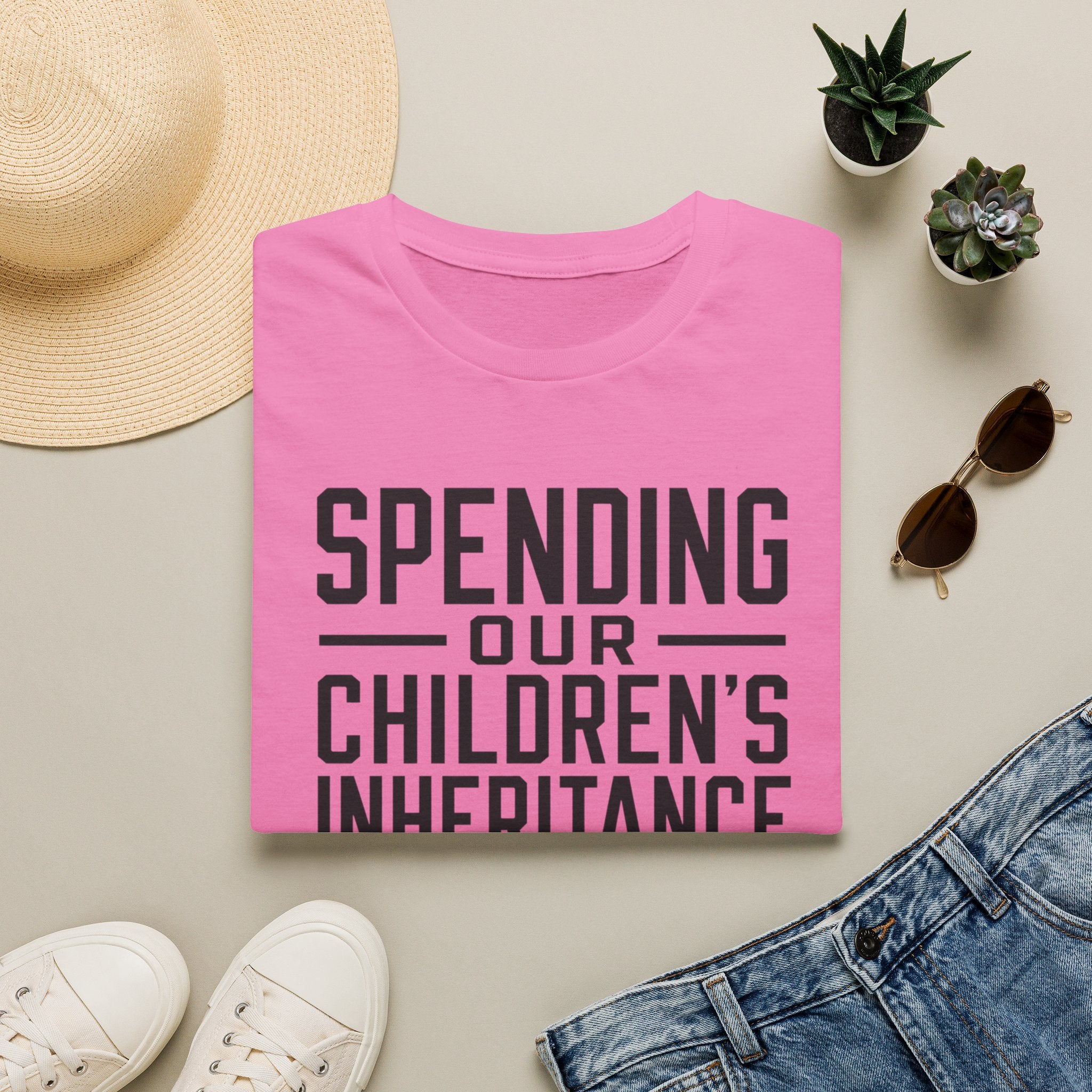 Spending Our Children's Inheritance T-shirt EDITION 2025