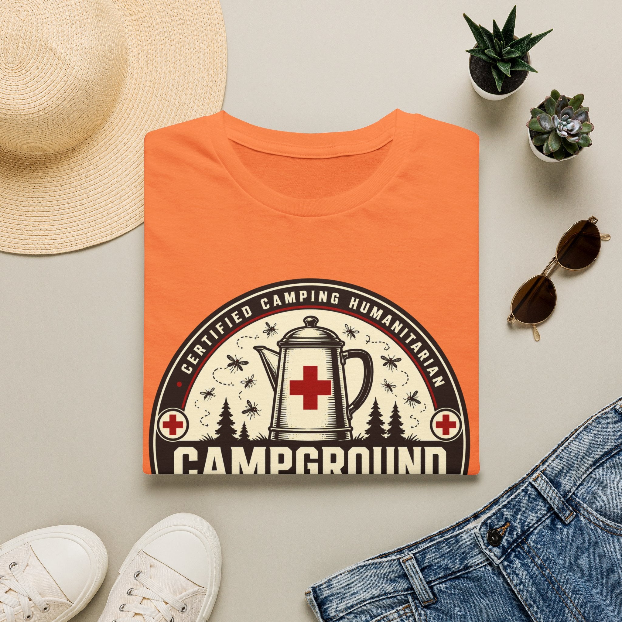 Certified Camping Humanitarian T-shirt