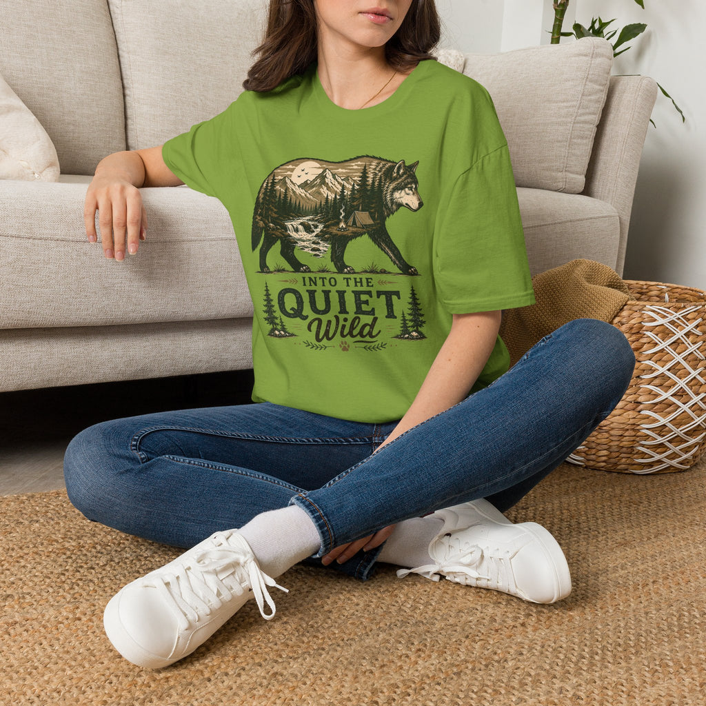 Wolf Into The Quiet Wild T-shirt