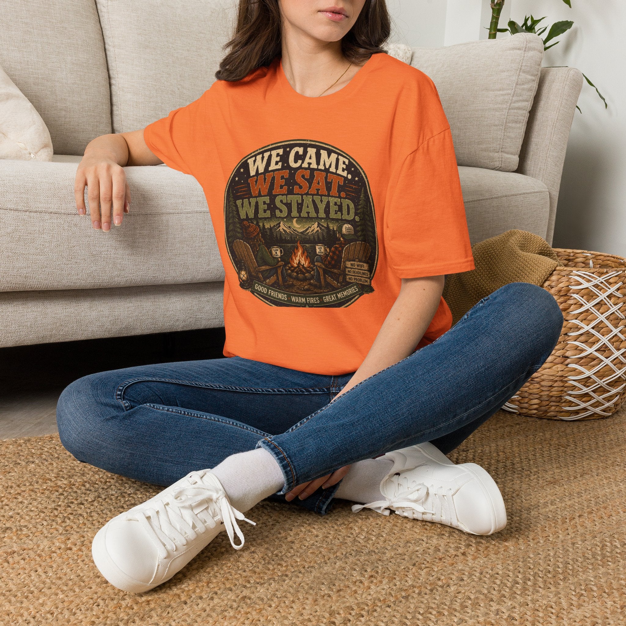 We Came We Sat We Stayed T-Shirt