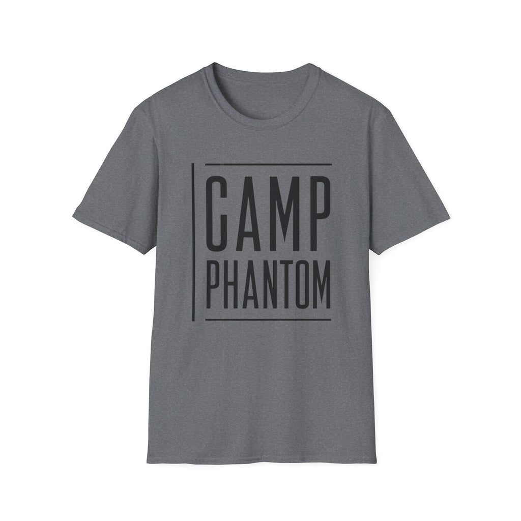 Camp phantom text T-shirt