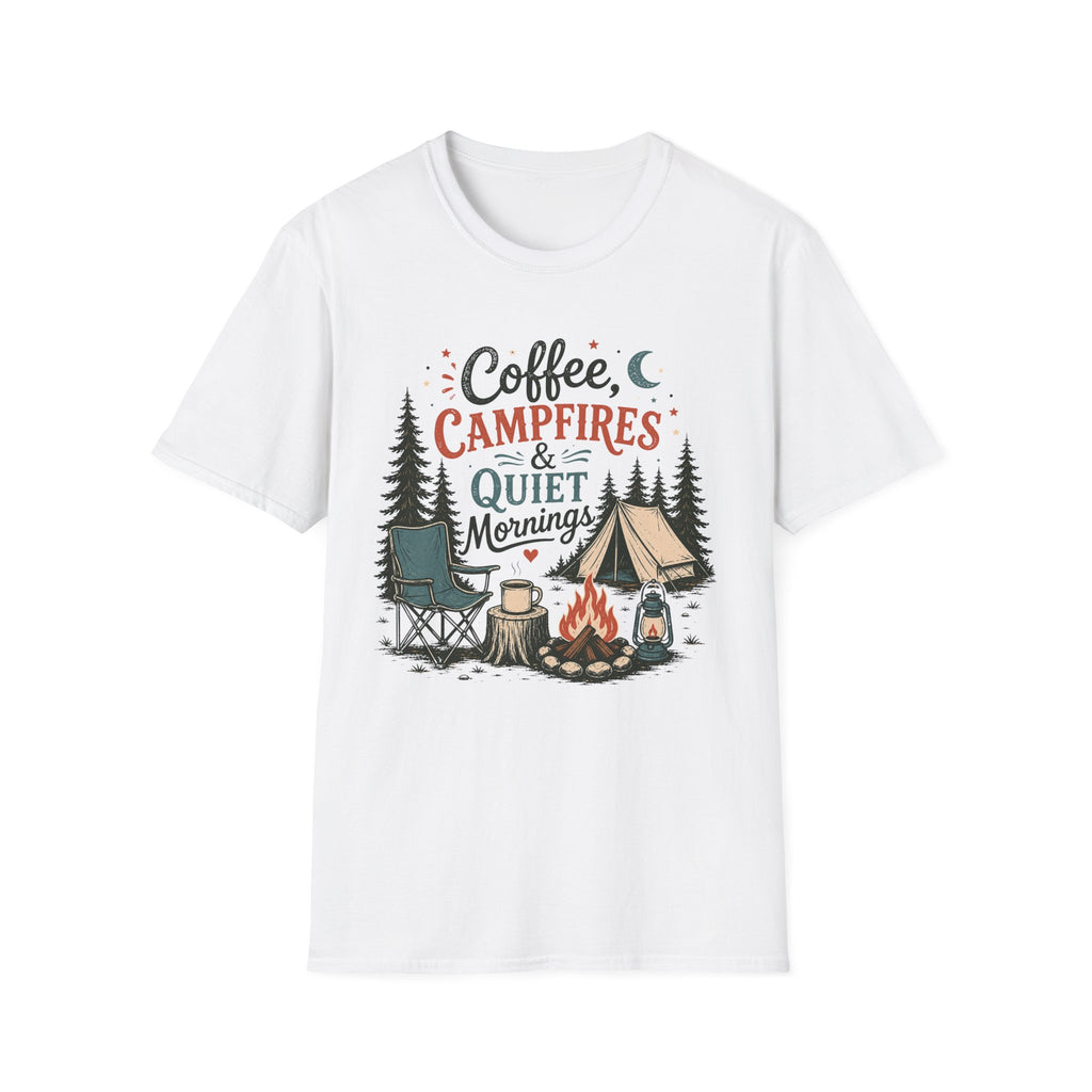 Coffee , Campfire and Quiet Night T-shirt EDITION 2025