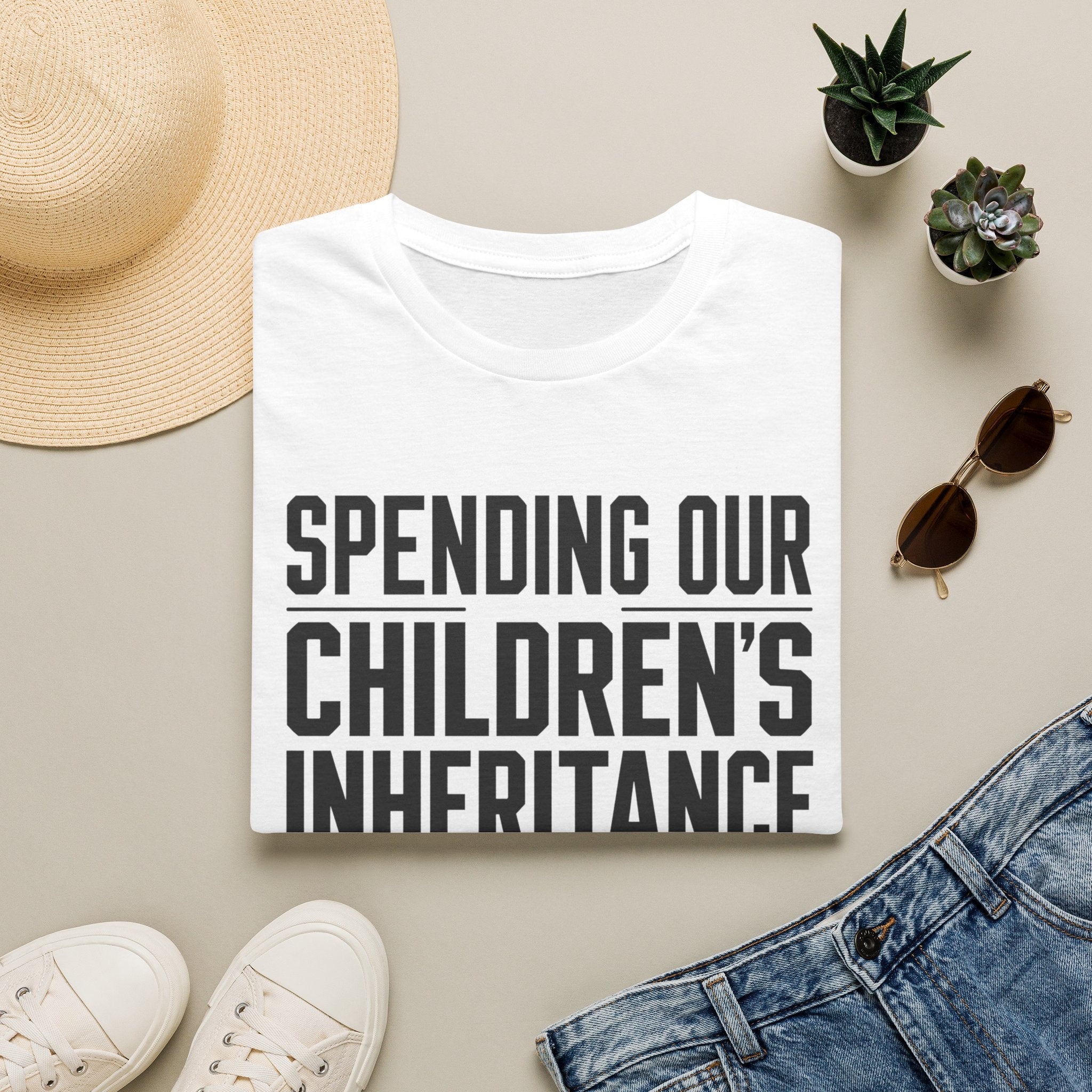 Spending Our Children's Inheritance T-shirt