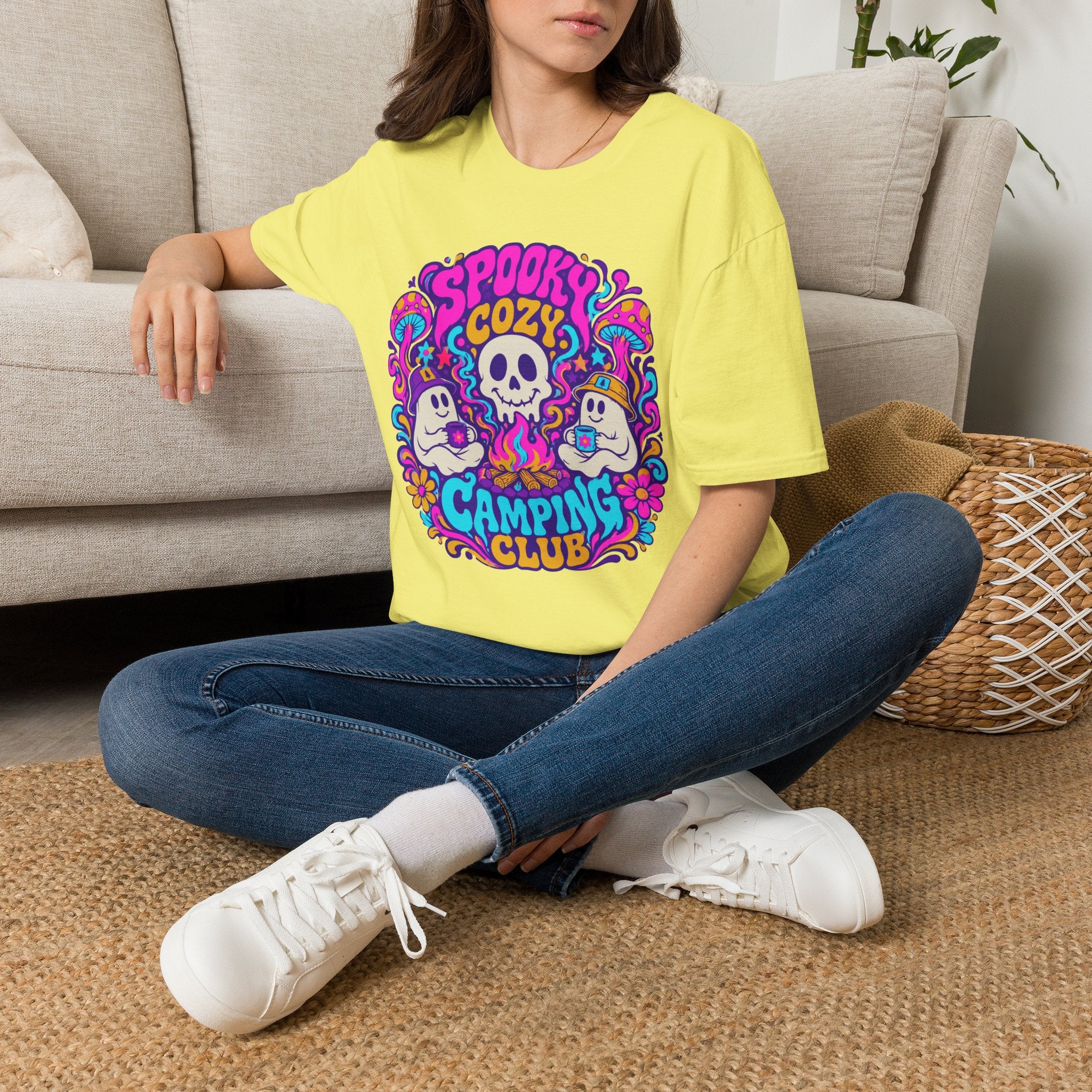 Spooky Cozy Camping Club T-shirt EDITION 2
