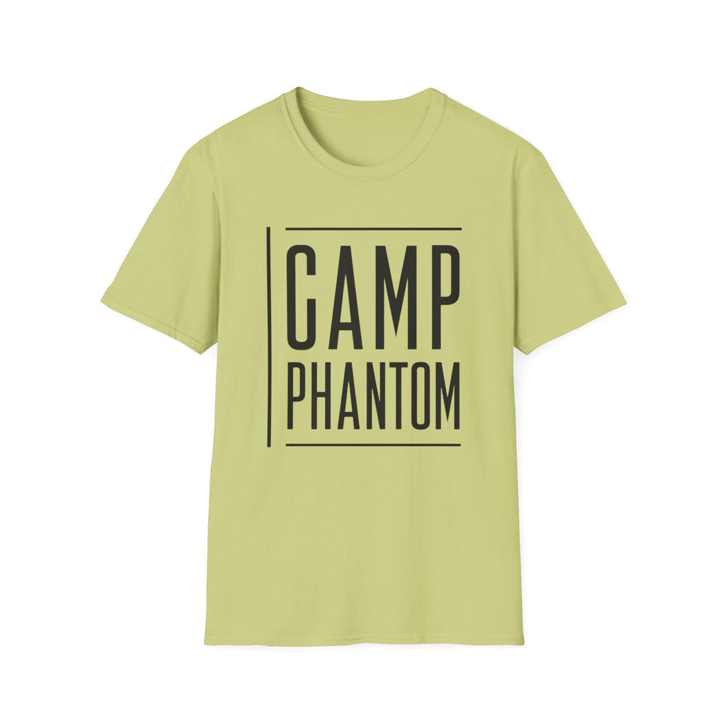 Camp phantom text T-shirt