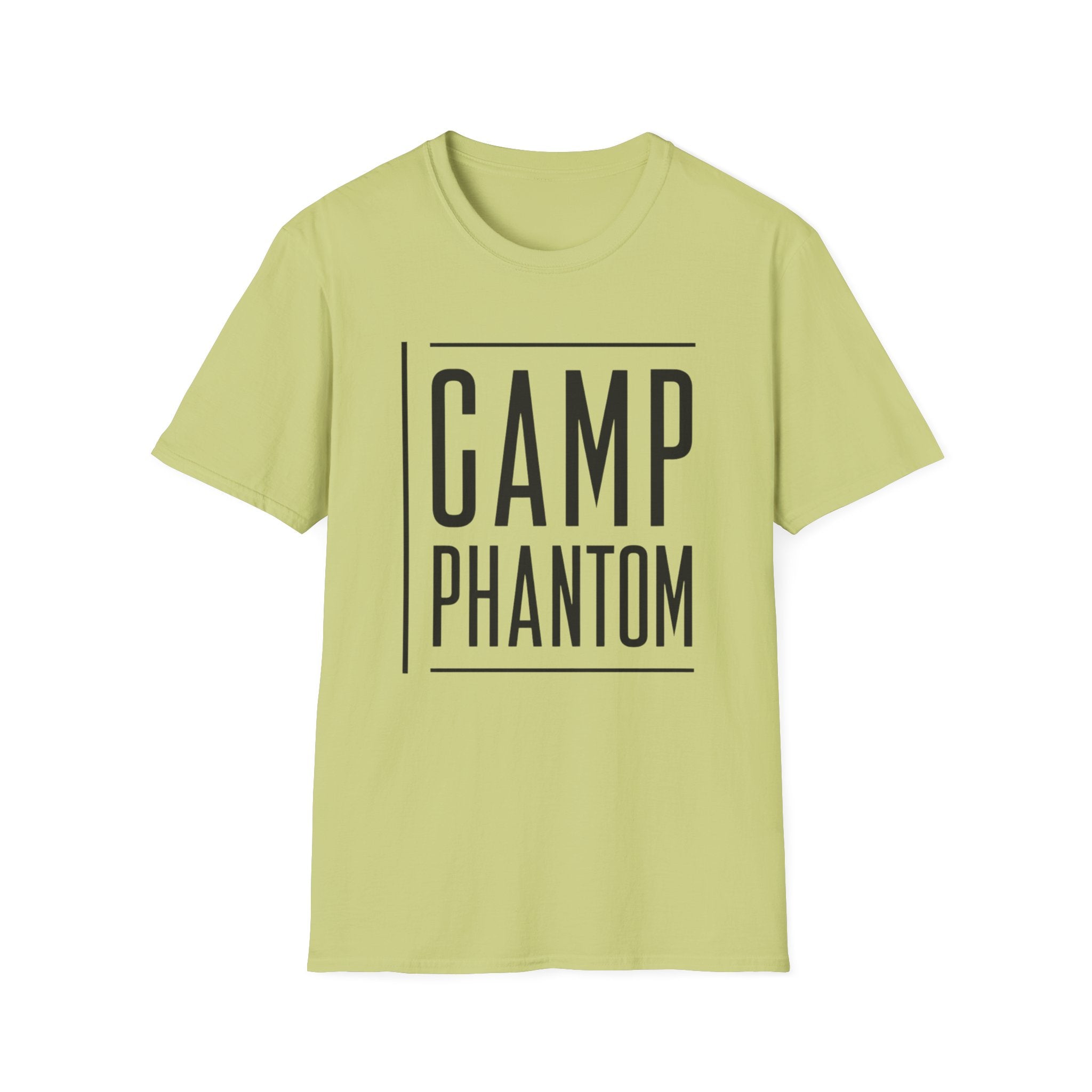 Camp phantom text T-shirt